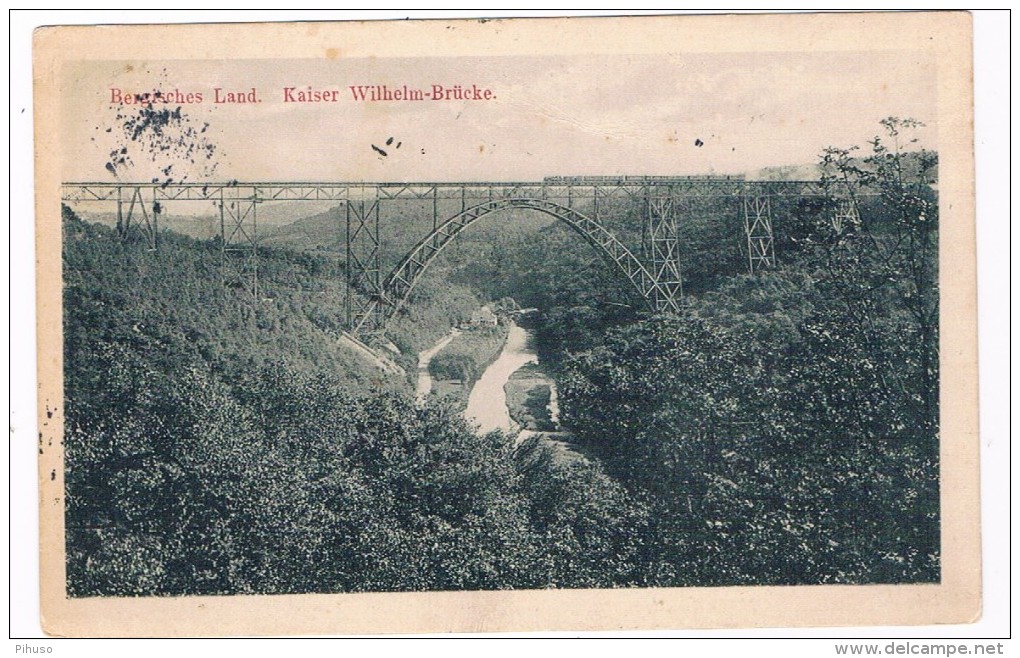 D5256     REMSCHEID : Kaiser-Wilhelm-Brücke - Remscheid