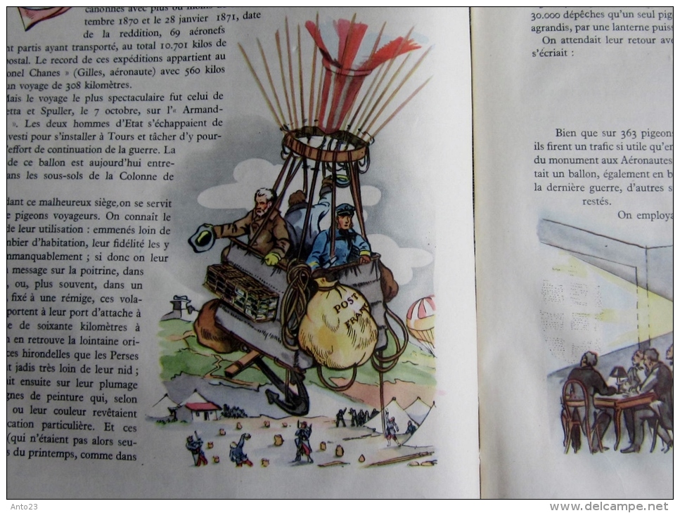 Histoire De La Poste Aux Lettres Et Du Timbre Poste 1947 - Filatelia E Historia De Correos