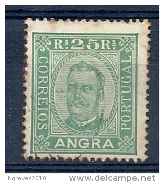 140020307  ANGRA  PORTUGAL  YVERT  Nº 5B  D13 1/2 - Angra