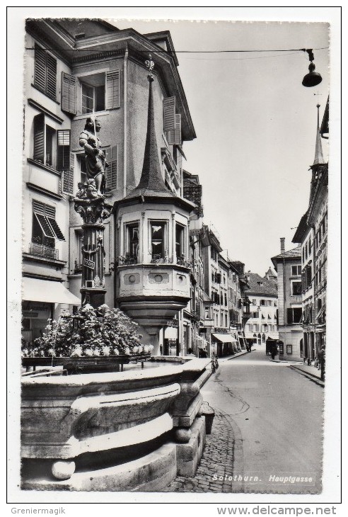 Cpsm - Solothurn - Hauptgasse - (9x14 Cm) - Suisse - Canton Soleure - Soleure