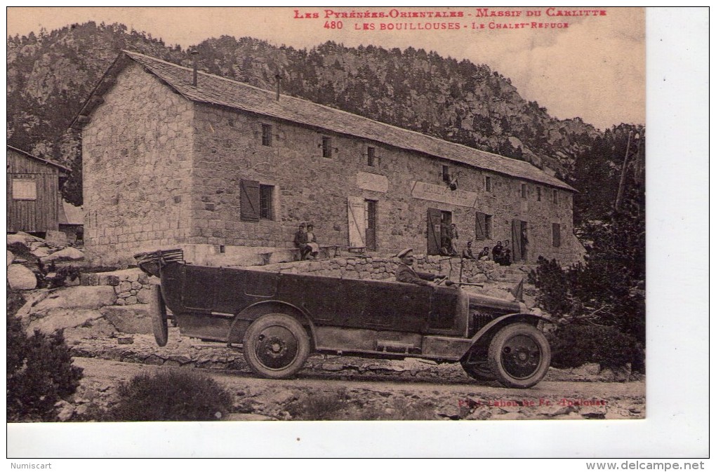 Les Bouillouses.. Animée.. Le Chalet-Refuge.. Massif Du Carlitte.. Camion - Autres & Non Classés