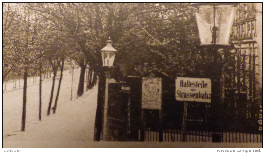 CPA   POLOGNE   BAHNHOFSTRASSE 1920 - Polen