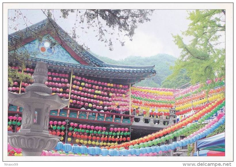 Korea - Lotus Lantern, Dosun Temple, Seoul - Corée Du Sud