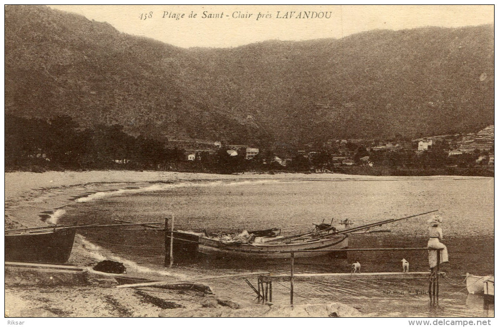 LE LAVANDOU(VAR) SAINT CLAIR - Le Lavandou