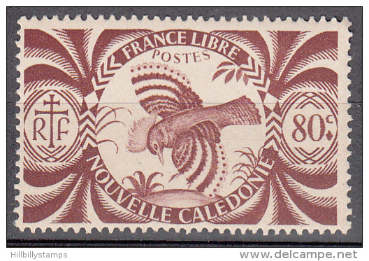 New Caledonia    Scott No  257    Mnh     Year  1942 - Neufs