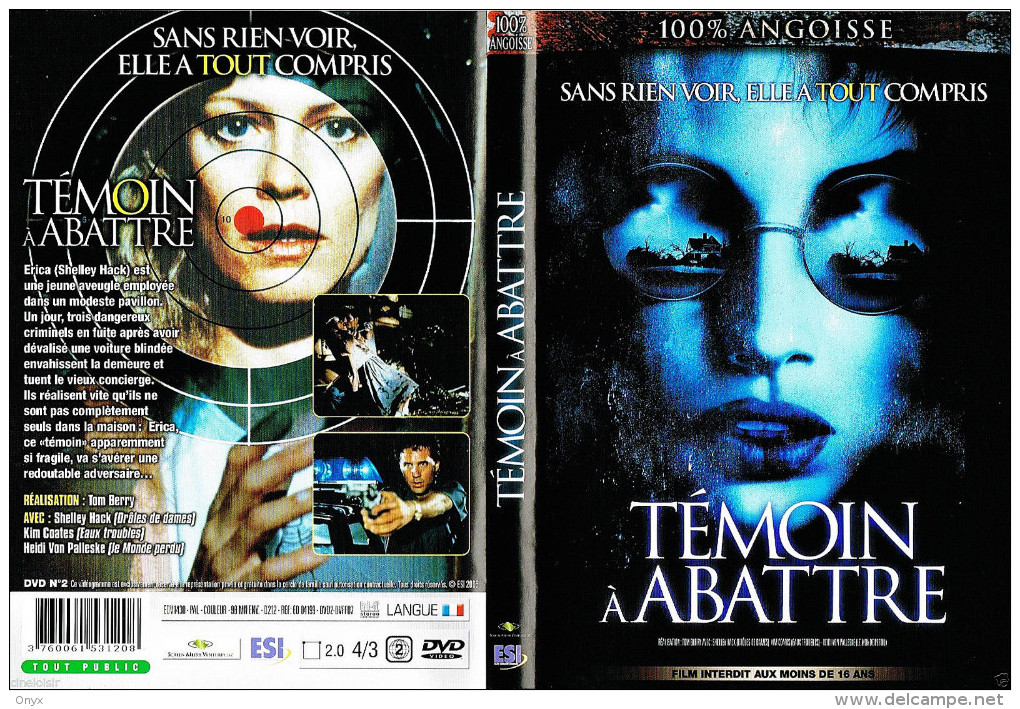 DVD - TEMOIN A ABATTRE - Horreur