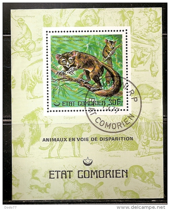 COMORES    BLOC  OBLITERE - Comores (1975-...)