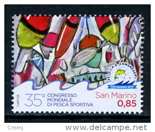 2014 - SAN MARINO - SAINT-MARIN - 35° Congresso Mondiale Di Pesca Sportiva -   NH - (**) - New Mint - Unused Stamps