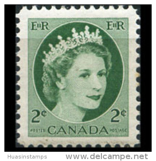 CANADA 1954 - Scott# 338 Queen 2c MNH - Ongebruikt