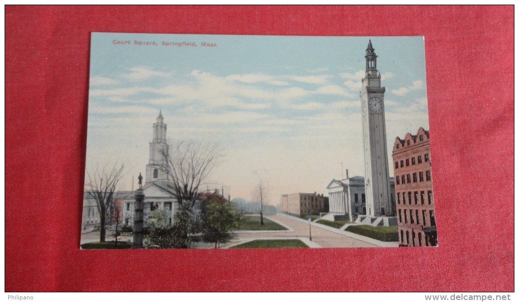 Massachusetts> Springfield     Court Square     ----1836 - Springfield