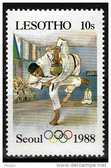 LESOTHO    N° 741 * *     Jo 1988  Judo - Judo