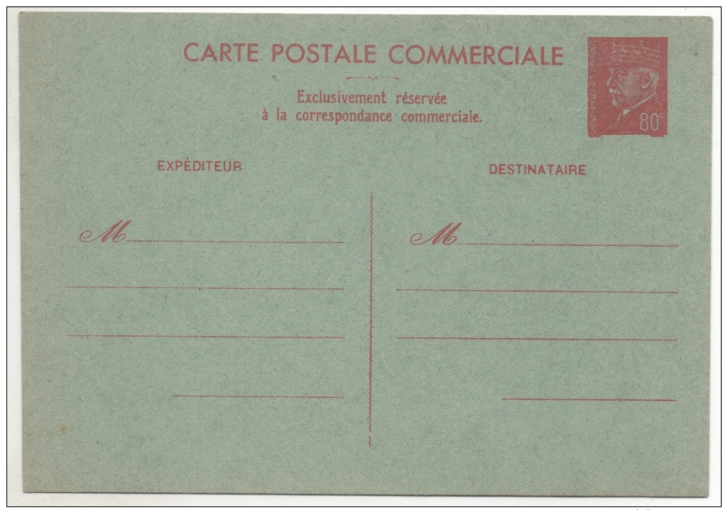 FRANCE  - YT N° 512-CP4 - Cote: 80,00 € - Cartes Postales Types Et TSC (avant 1995)