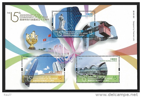 HONG KONG 2012 - 15th Ann Retour De Hong Kong àa La Chine - BF Neufs // Mnh - Unused Stamps