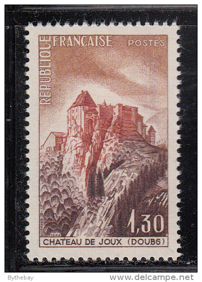France MNH Scott #1112 1.30fr Joux Chateau - Unused Stamps