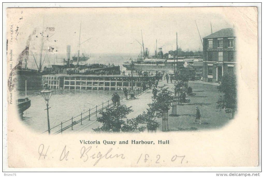 Victoria Quay And Harbour, Hull - 1901 - Hull