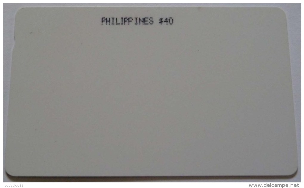 PHILIPPINES - GPT- White Trial / Test - Emergency Issue - $40 - 44GPTA - Used - Filipinas