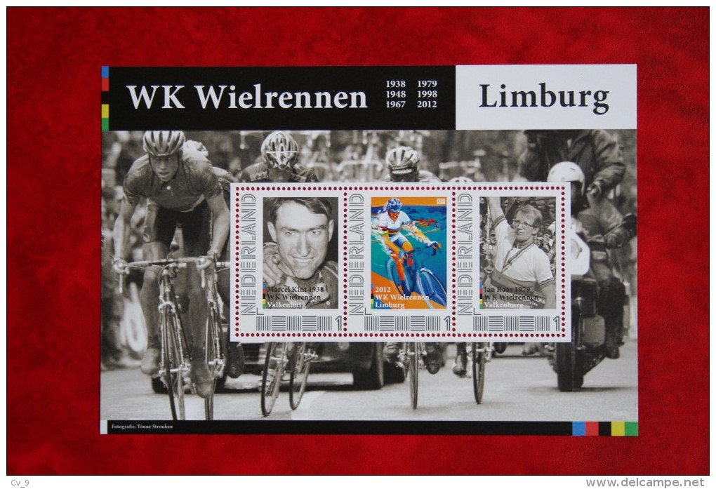 Persoonlijke Postzegels WK Wielrennen Bicycle Bike Fahrrad 2012 POSTFRIS / MNH ** NEDERLAND / NIEDERLANDE / NETHERLANDS - Unused Stamps