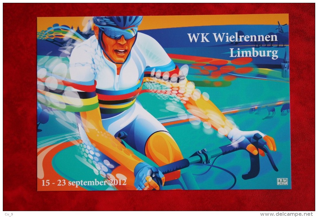 Persoonlijke Postzegels WK Wielrennen Bicycle Bike Fahrrad 2012 POSTFRIS / MNH ** NEDERLAND / NIEDERLANDE / NETHERLANDS - Unused Stamps