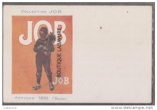 COLLECTION JOB Cigarettes----Affiche 1895--Ramoneur--Illustrateur F-BOUISSET- - Autres & Non Classés