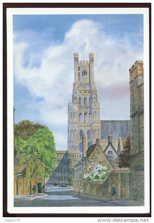 CPM Neuve Royaume Uni ELY Cathedral D'après Une Peinture De David CUPPLEDITCH - Ely