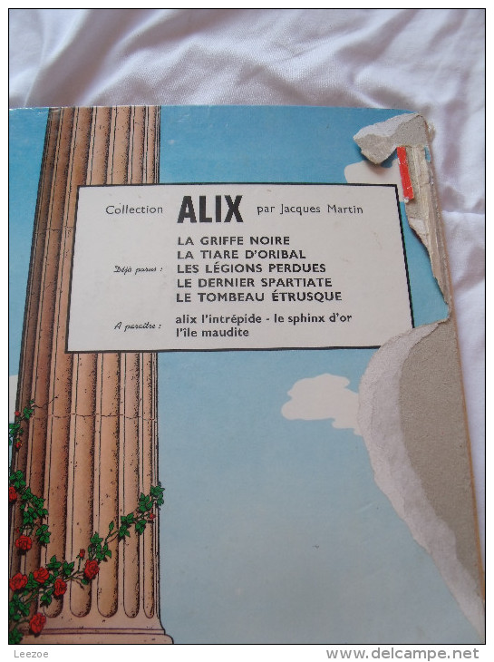 ALIX  LA GRIFFE NOIRE - Alix