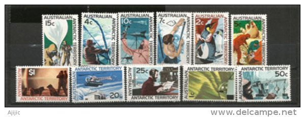 Série Definitive Complète émise En 1966. Yv. 8/19.   11 T-p Neufs *  (trace Charnière)  Côte  120,00 € - Unused Stamps