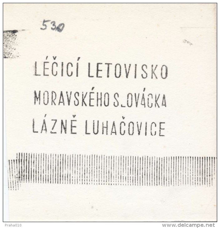 J1627 - Czechoslovakia (1945-79) Control Imprint Stamp Machine (R!): Healing Resort - Spa Luhacovice - Proofs & Reprints
