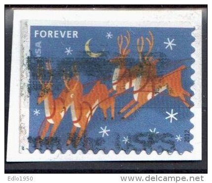 United States 2012 Christmas- Sc # 4712 -  Mi 4899 BE - Used - Gebraucht