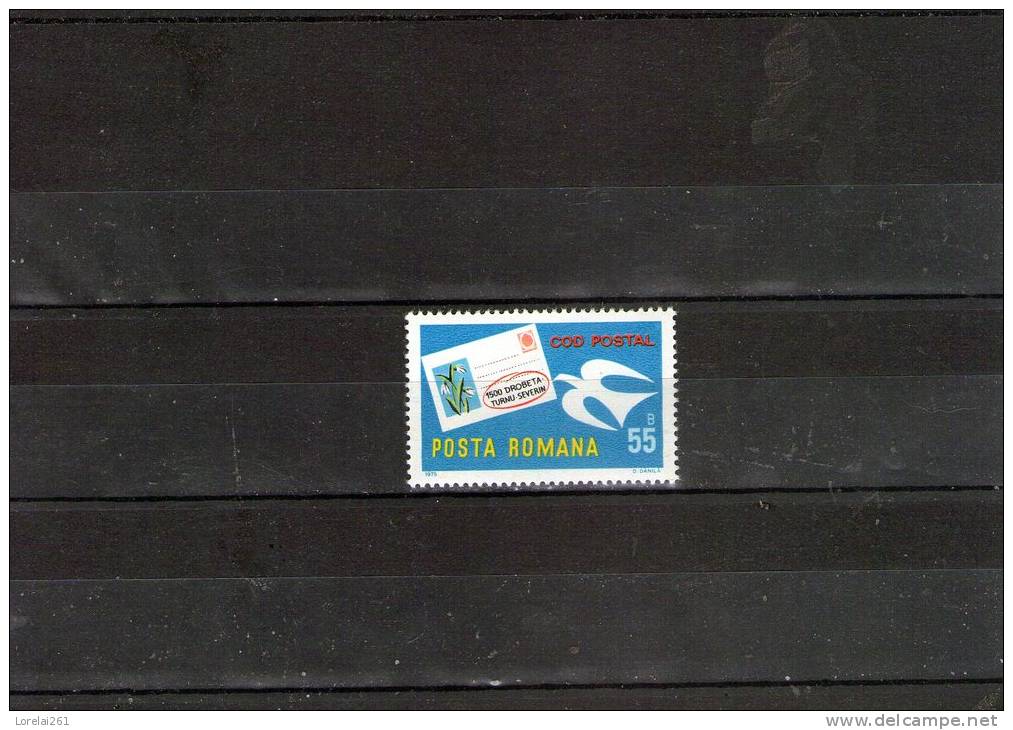 1975 - Code Postal En Roumaine Yv No 2893 - Ungebraucht