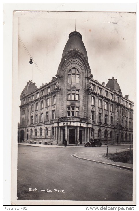 Esch Sur Alzette, Lussemburgo. - La Poste - Used To Italy 1933 - Esch-Alzette