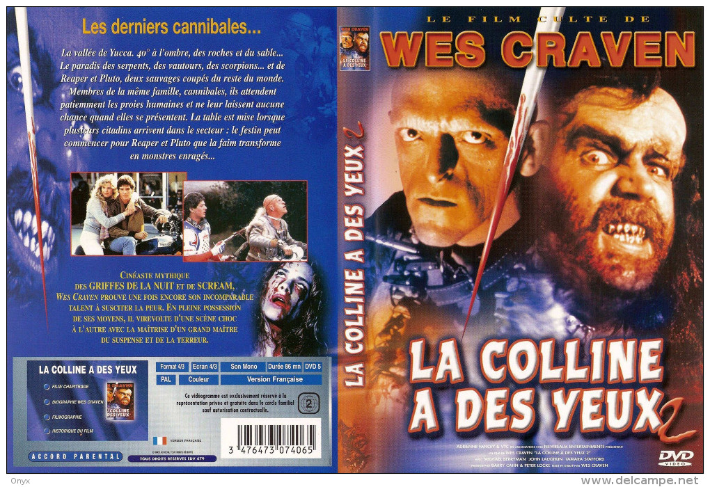 DVD - LA COLLINE A DES YEUX 2 - Horreur