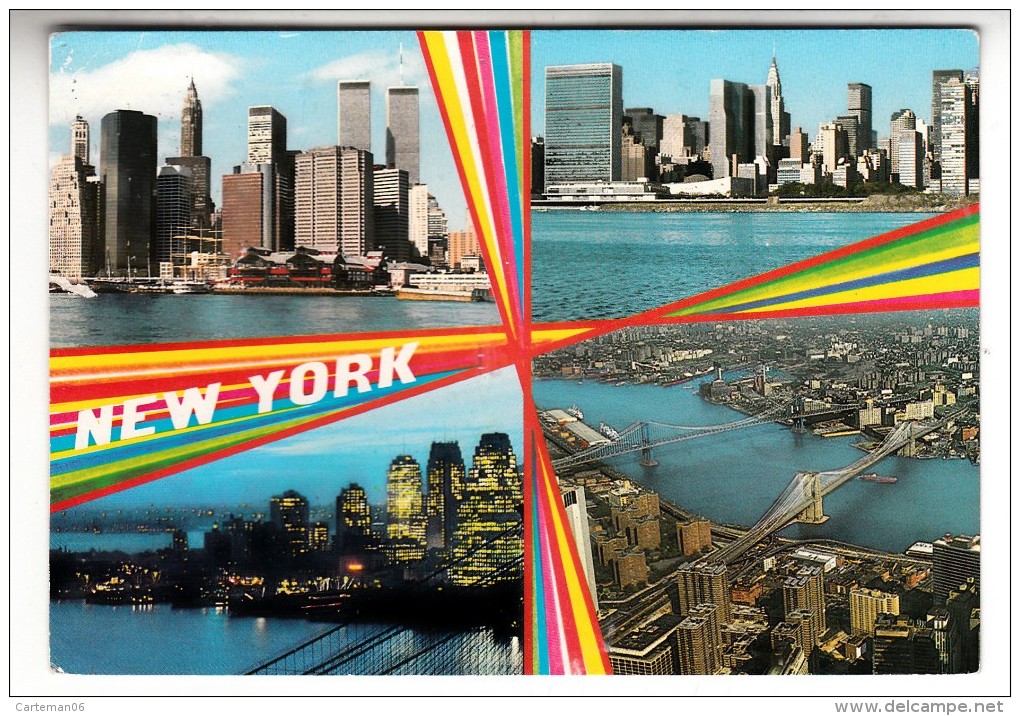 Etats Unis - New York City - Multi-vues, Vues Panoramiques