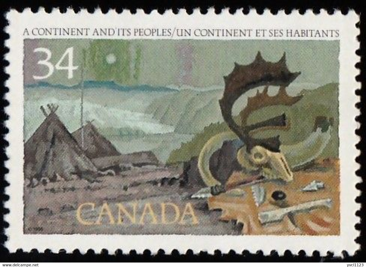 CANADA - Scott #1104 Exploration Of Canada / Mint NG Stamp - Unused Stamps