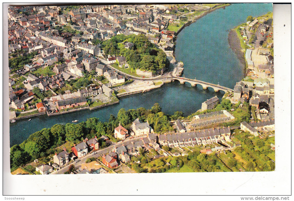 UK - WALES - CARDIGANSHIRE - CARDIGAN, Airview - Cardiganshire