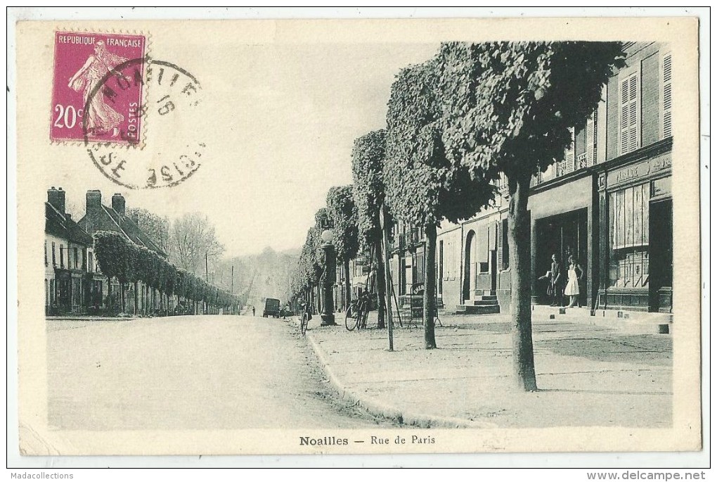 Noailles  (60.Oise)  La Rue De Paris - Noailles