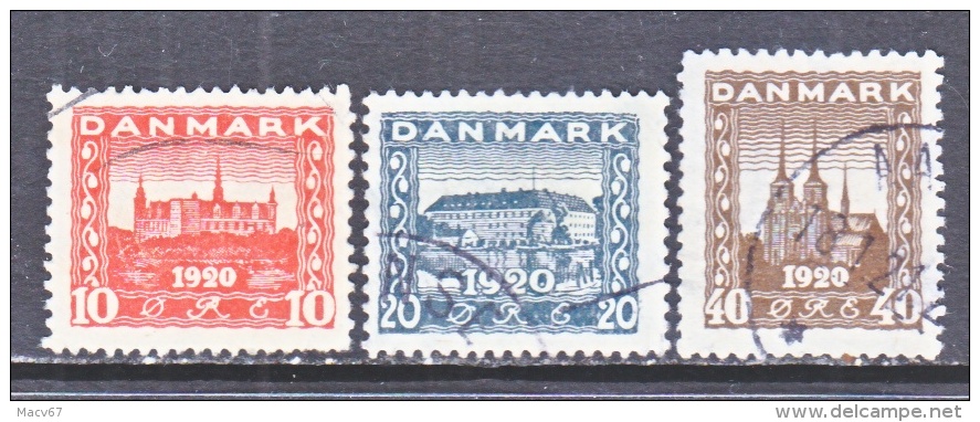 DENMARK    156-8   (o) - Used Stamps