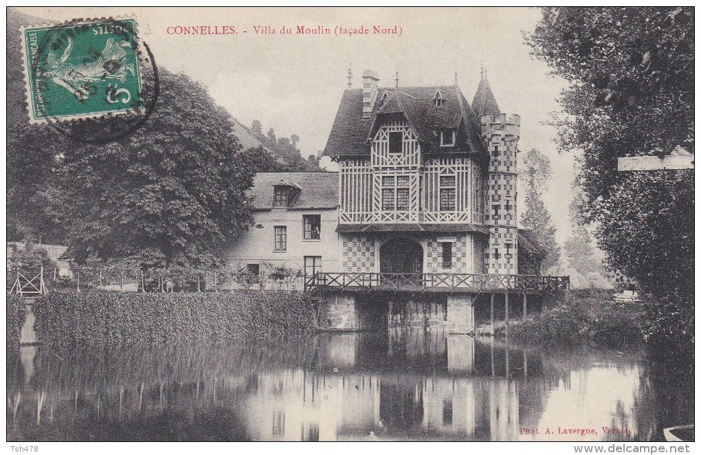 27---CONNELLES----villa Du Moulin ( Façade Nord )--voir 2 Scans - Autres & Non Classés