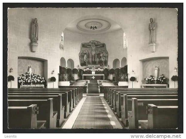 RHEINECK SG Kath. Kirche Innenansicht Ca. 1960 - Rheineck