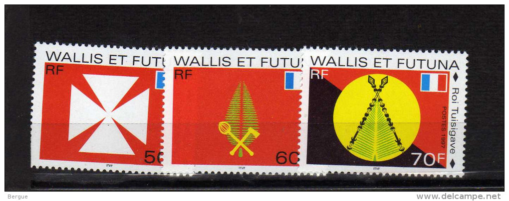 WALLIS ET FUTUNA N° 498/500 ** LUXE - Ungebraucht