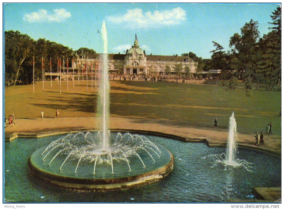 Bad Oeynhausen - Wasserspiele Und Kurhaus - Bad Oeynhausen