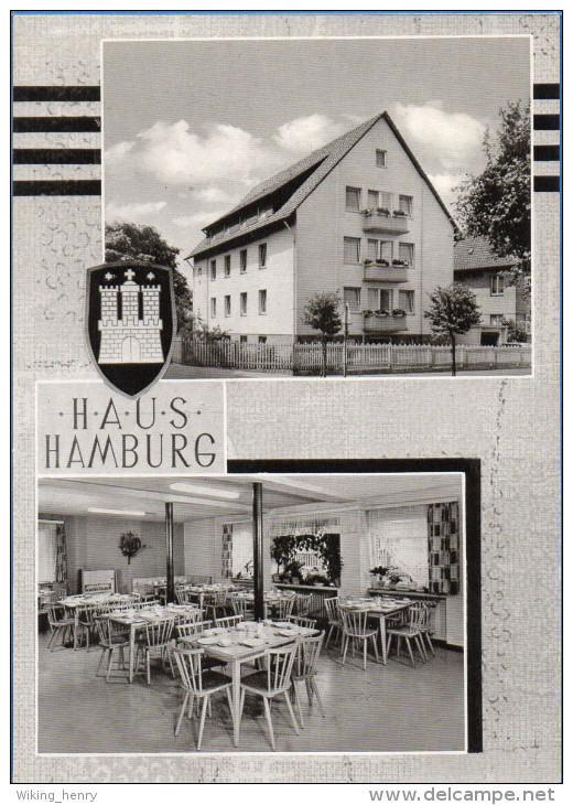 Bad Oeynhausen - S/w Haus Hamburg - Bad Oeynhausen