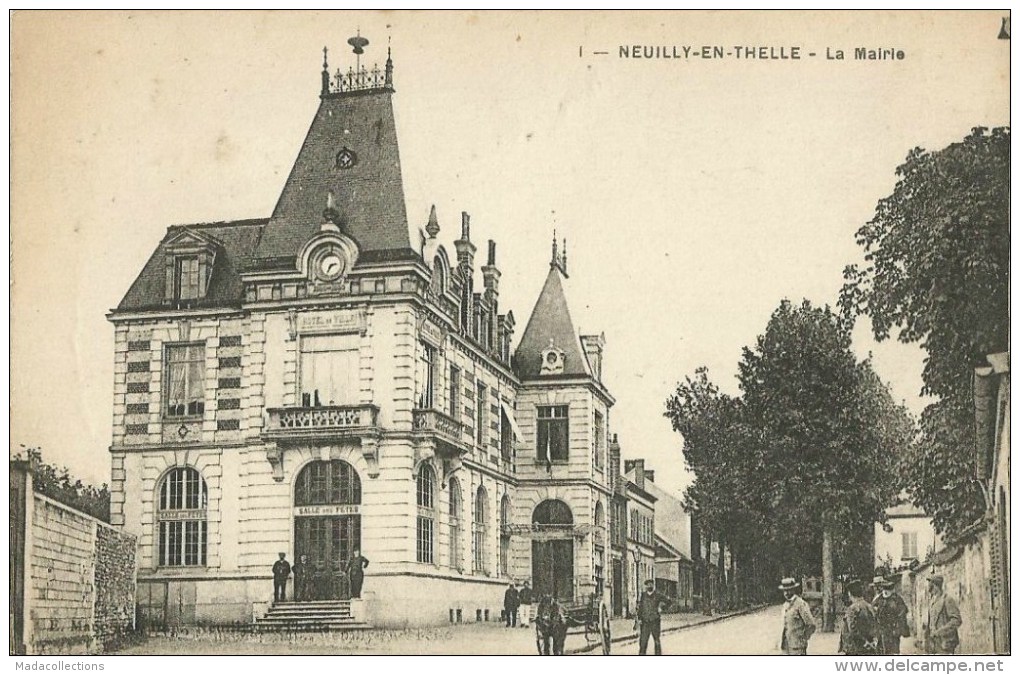 Neuilly-en-Thelle (60.Oise)  La Mairie - Noailles