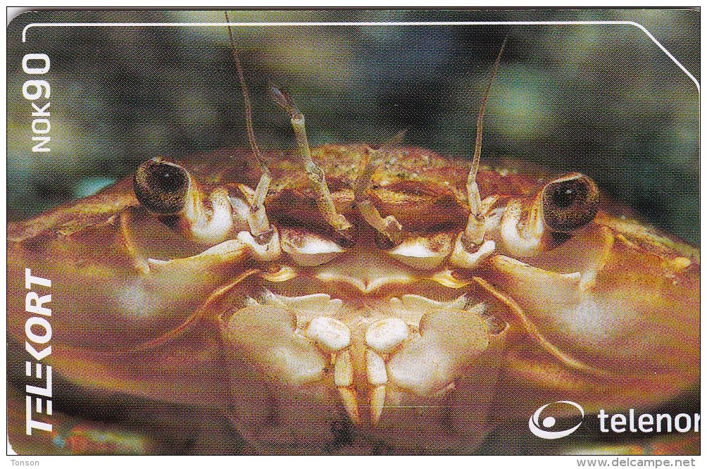 Norway, N206, Svommekrabbe / Harbour Crab,  2 Scans. - Norvegia