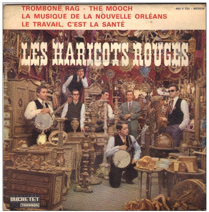 45T EP LES HARICOTS ROUGES - Autres - Musique Française