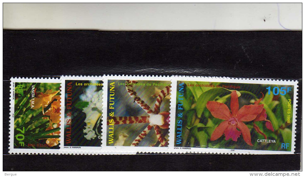 WALLIS ET FUTUNA N° 513/516 ** LUXE - Ungebraucht