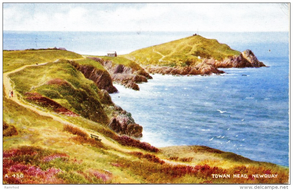 NEWQUAY - Towan Head (Valentines) Unused - Newquay