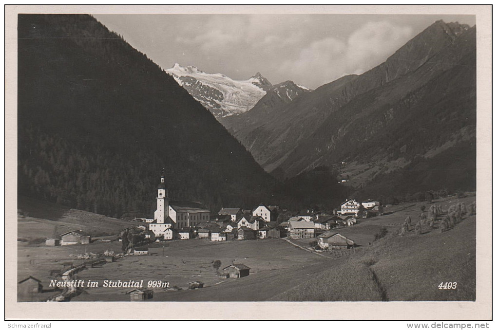 AK Neustift Im Stubaital Stubai Gletscher Bei Fulpmes Medraz Telfes Mieders Innsbruck Tirol Österreich Austria - Neustift Im Stubaital