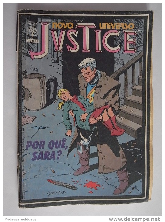 COMICS BOOK - PORTUGUESE PORTUGAL BRASIL BRASILEIRO JUSTICE - Cómics & Mangas (otros Lenguas)