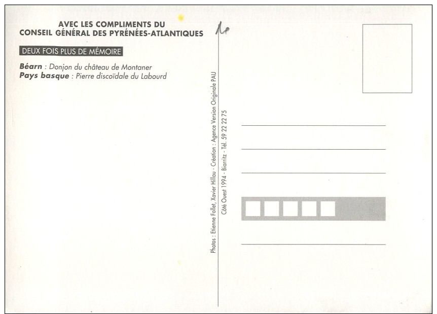 64-60B - SUJETS GÉNÉRAUX DES PYRÉNÉES ATLANTIQUES - Autres & Non Classés