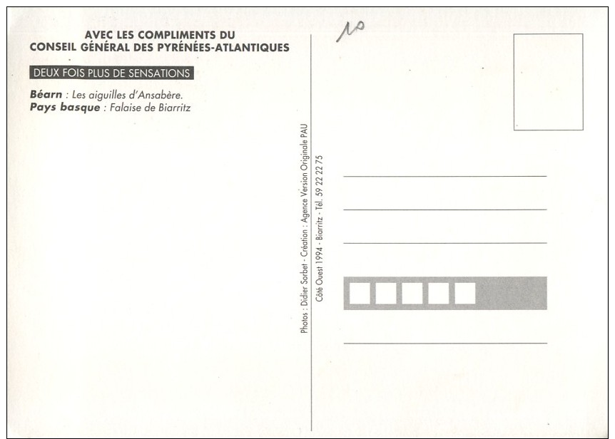 64-61B - SUJETS GÉNÉRAUX DES PYRÉNÉES - Autres & Non Classés